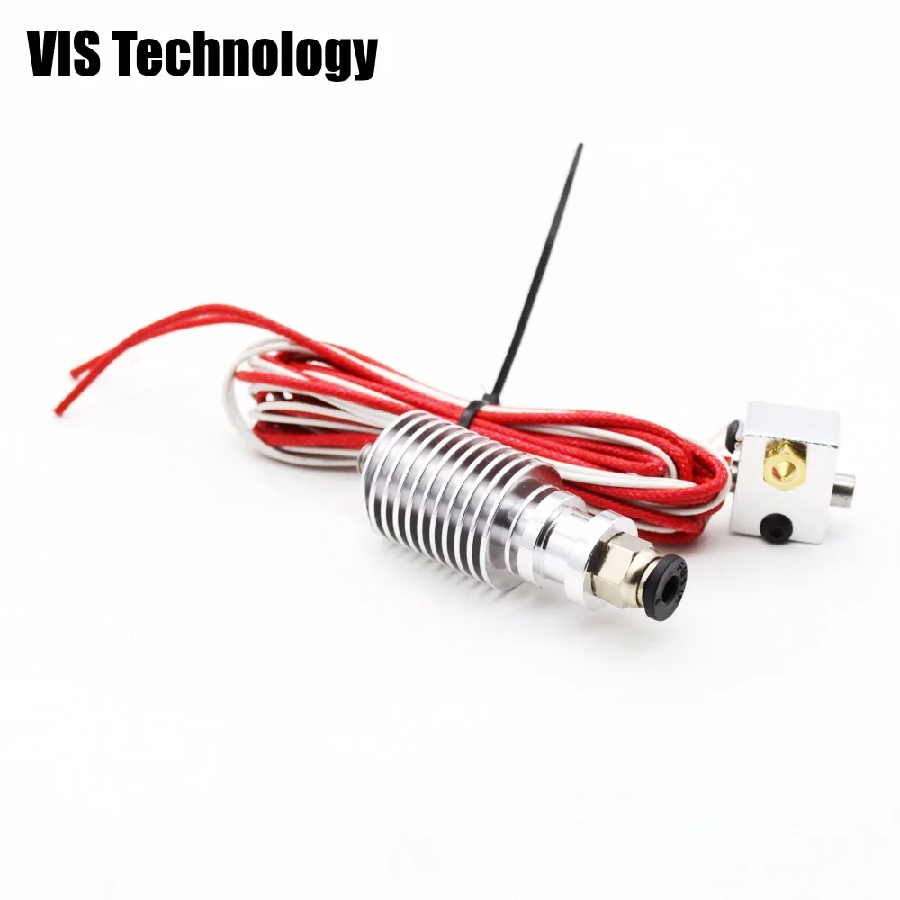

Newest V6 Long distance J-head Hotend for 3.0mm Bowden Extruder 0.3/0.4/0.5mm Nozzle for RepRap 3D Printer