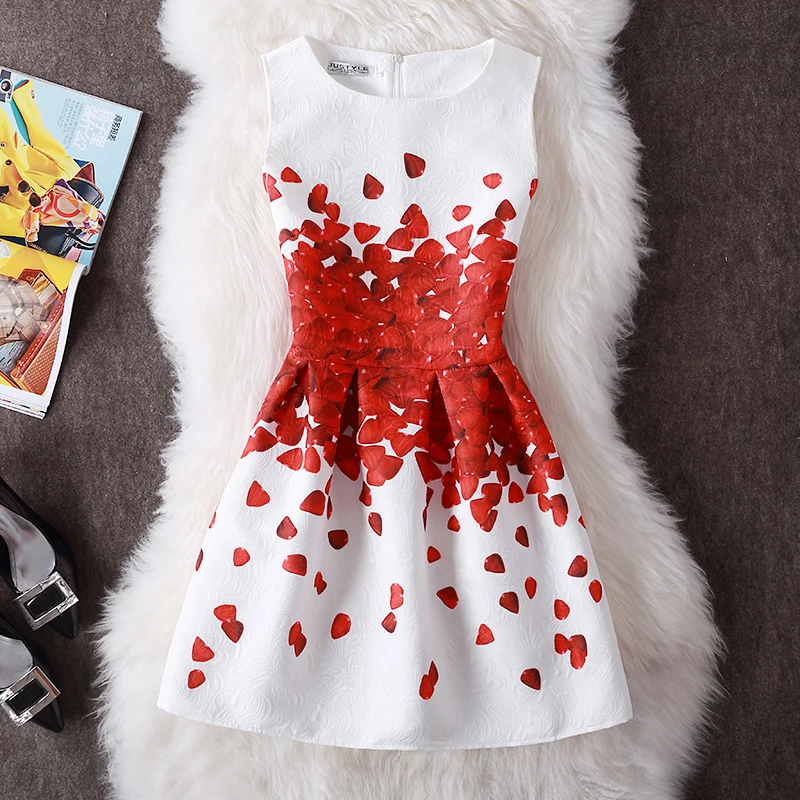 Vintage Summer Sleeveless Midi font b Dress b font font b Floral b font Butterfly Casual