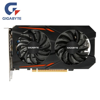 

GIGABYTE GPU GTX 1050Ti 4GB Video Card 128Bit Graphics Cards GTX1050Ti for nVIDIA Geforce GTX1050 Hdmi Dvi VGA Cards Map PCI 3.0