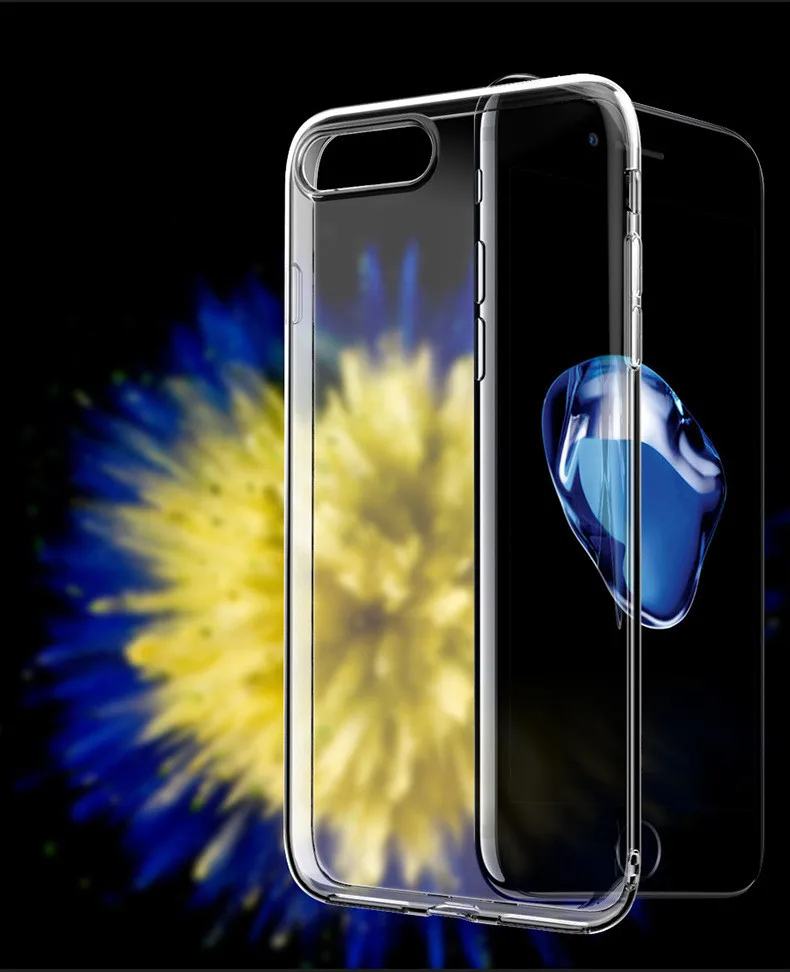 1.2mm Transprant Phone Case Cover For iPhone 11 Pro X XR XS MAX Soft TPU Cases 8 7 6 6S Plus Clear |