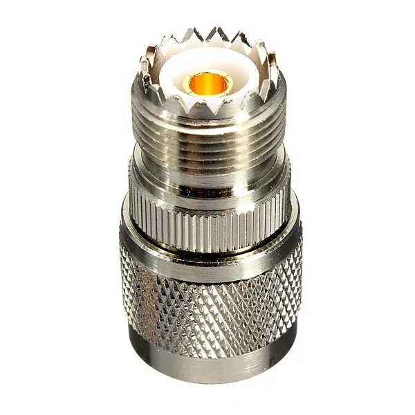 2017 N Male Plug to UHF Female SO239 Jack Straight RF Coaxial Adapter Connector Alloy steel 2017 N Male Plug to UHF Female SO239 Jack Straight RF Coaxial Adapter Connector Alloy steel