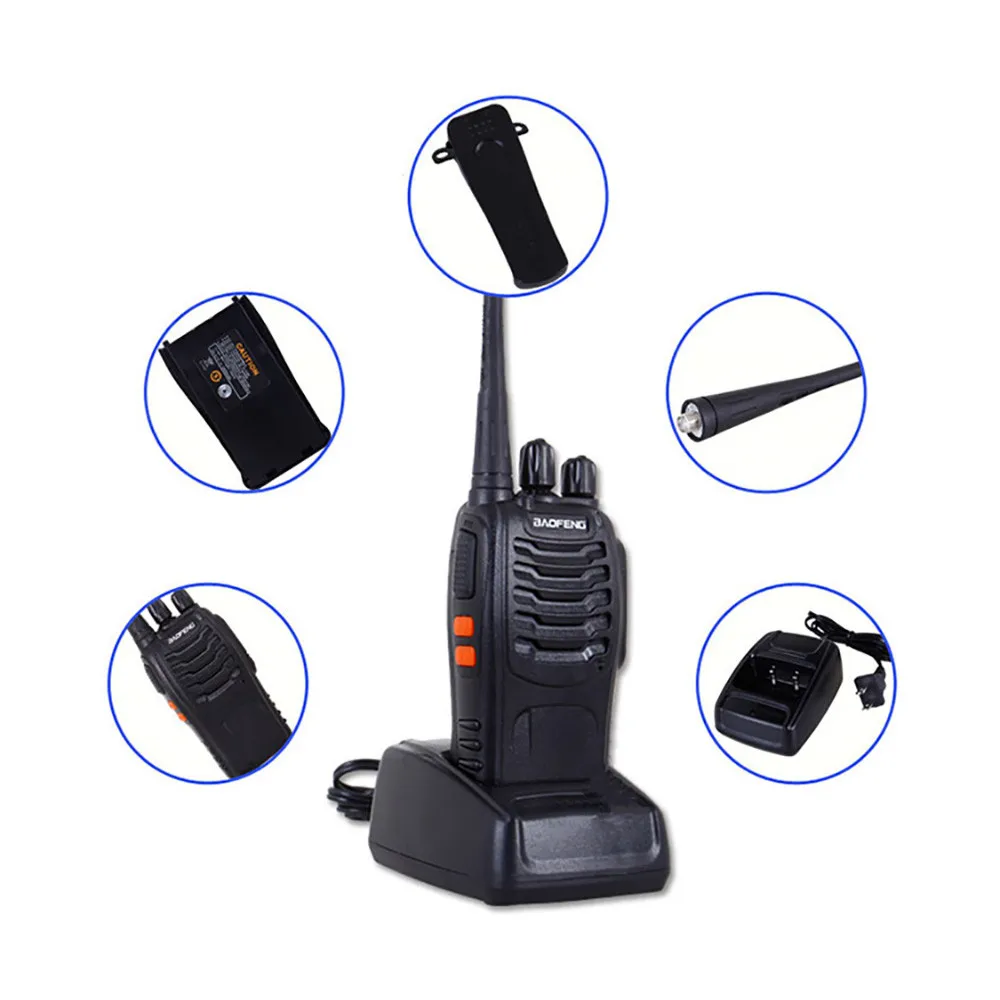 BF-888S-2 Baofeng Mini Walkie Talkie Wireless Civilian Waterproof Portable Self-driving Tour Hotel Tourie Security Walkie-talkie BF-888S-2 Baofeng Mini Walkie Talkie Wireless Civilian Waterproof Portable Self-driving Tour Hotel Tourie Security Walkie-talkie