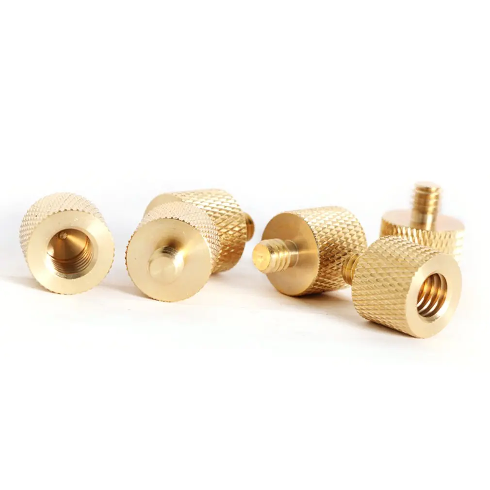 1/4 &quotЖенский до 3/8&quot Мужской адаптер для штатива с резьбой редуктор медный винт