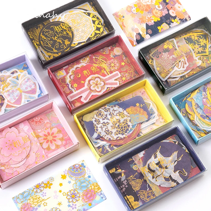 

Japanese Serise Bullet Journal Decorative Sticker Scrapbooking Stick Label Diary Stationery Album Vintage Travel Sticker HT009