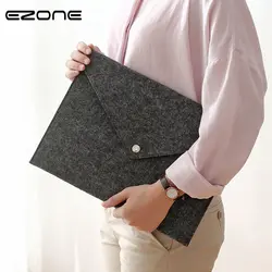EZONE A4 чувствовал папка для бизнес-файлов документ мешок большой Ёмкость файл сумки Творческий Бизнес Портфели портфель школьные