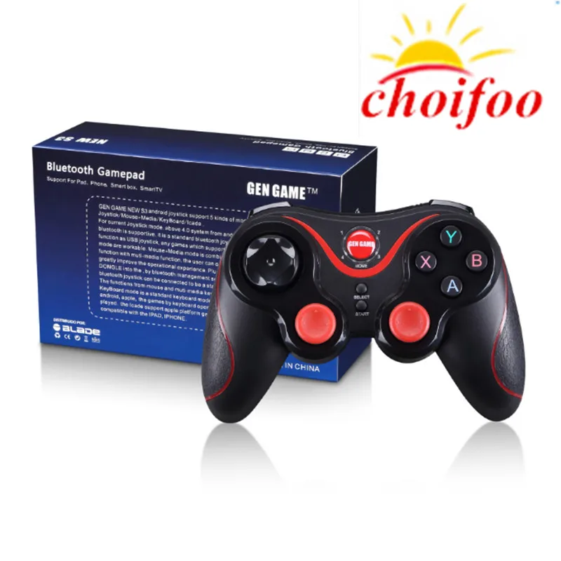 Portable Gamepad S3 Wireless Bluetooth Remote Game Console Handle Controller for Android Smartphone Android Tv Box