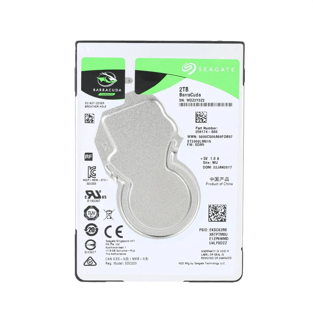 Seagate 1TB 2TB 4TB 2.5inch Internal HDD Notebook