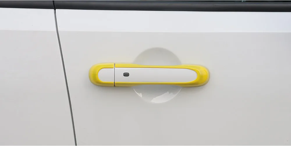 SHINEKA автомобильный Стайлинг дверная ручка Чаша декоративное покрытие отделка рамка полоса наклейка для Jeep Renegade- автомобильные аксессуары