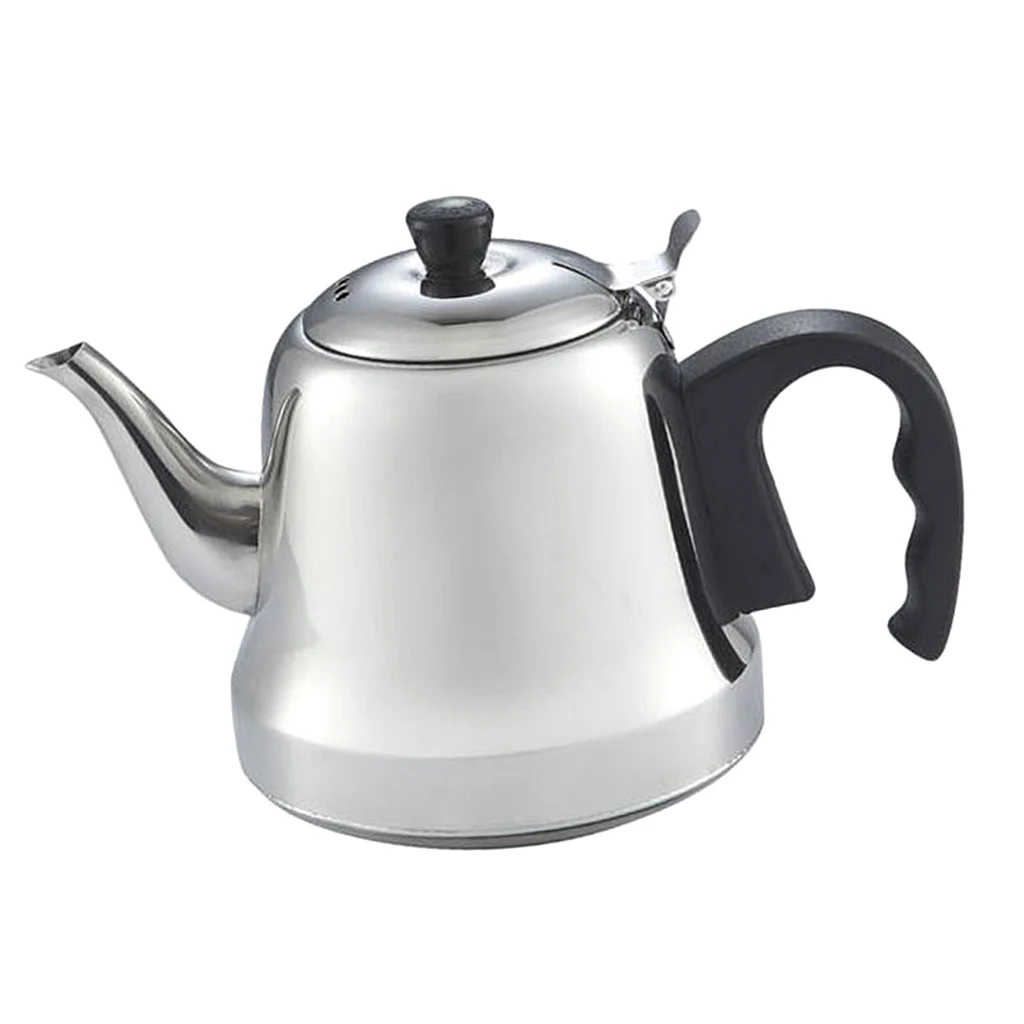 1.5L New Upgraded Stainless Steel Tea Kettle Teapot for Blooming Tea Herbal Coffee Teaware for Induction Cooker Home Kitchen 