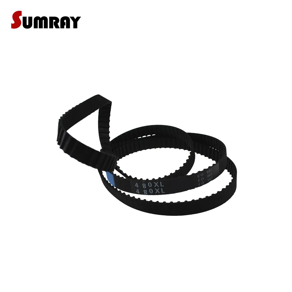 XL 390//392//396//400//412 XL Black Timing Synchronous Belt 5.08mm Pitch 10mm Width