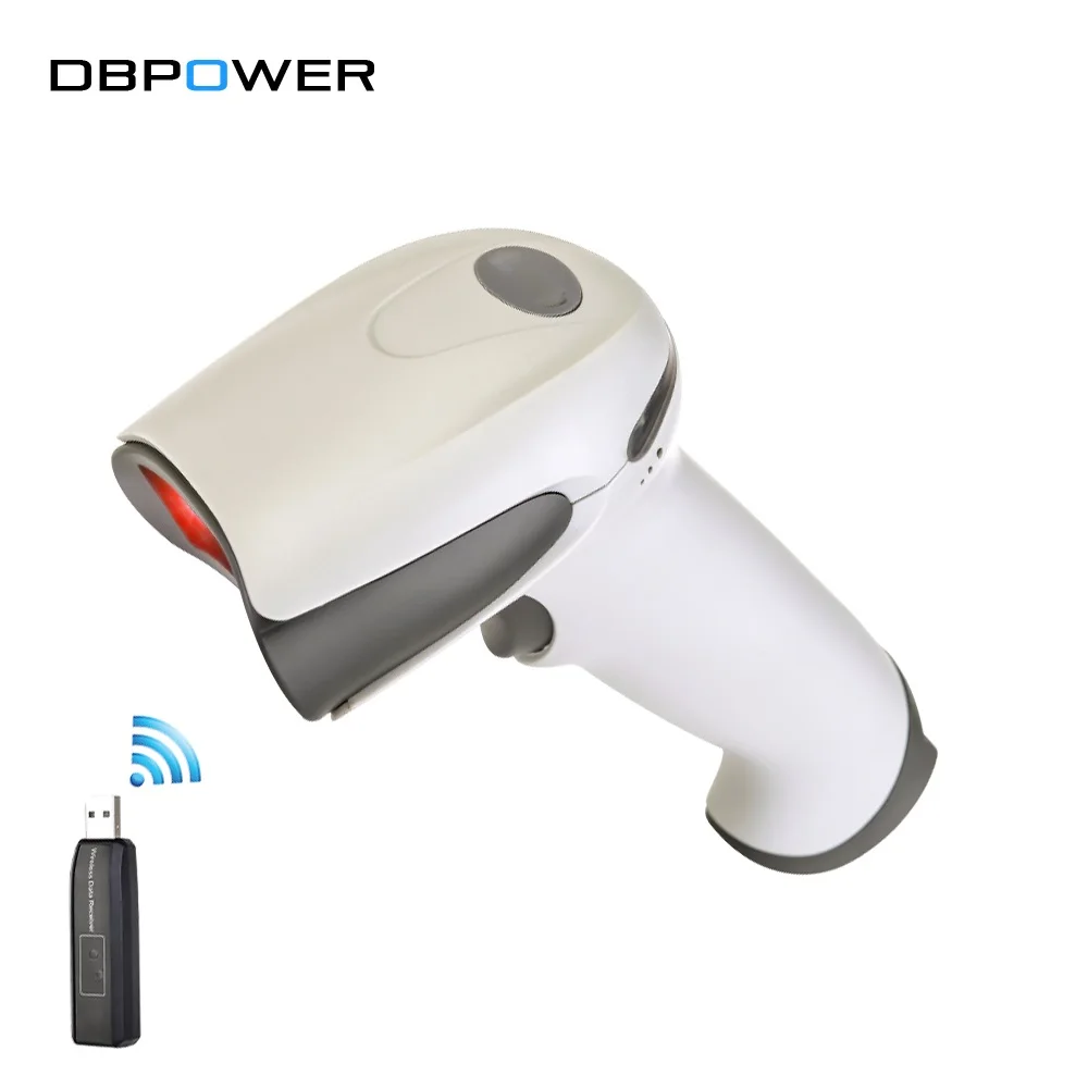 DBPOWER Wireless Laser Barcode Scanner Portable Handheld 1D Scaner