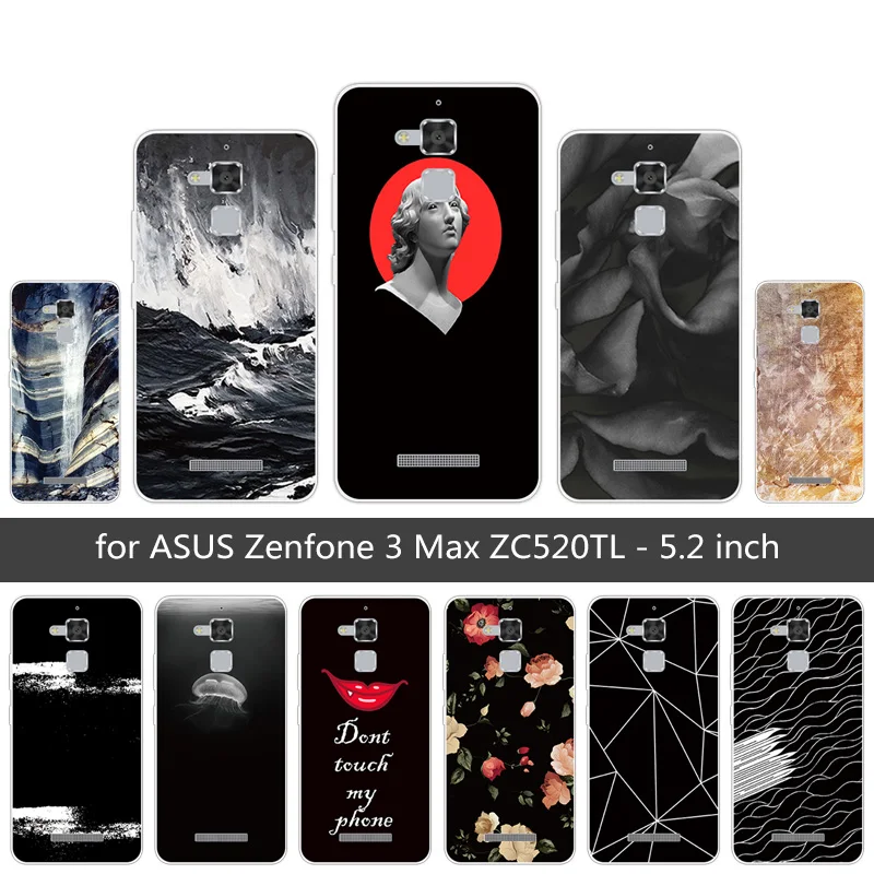 Мягкий ТПУ Модный чехол для телефона Asus Zenfone 3 Max ZC520TL X008D Zenfone3 Pegasus horse X008 5 2 дюйма |
