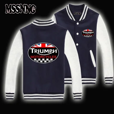 triumph zip up hoodie