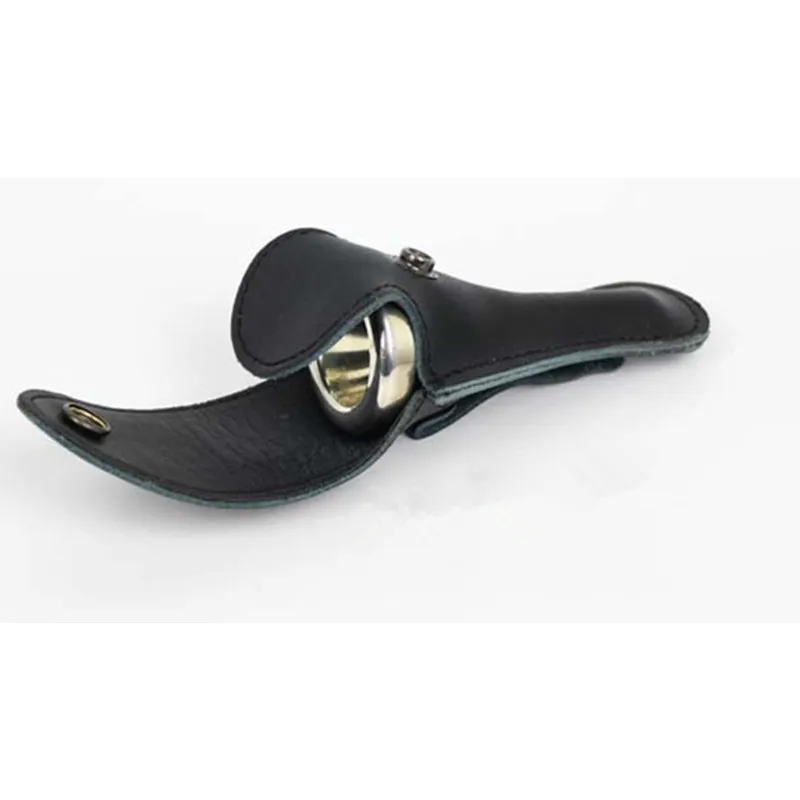 High quality Genuine Leather portbale durable one single trumpet