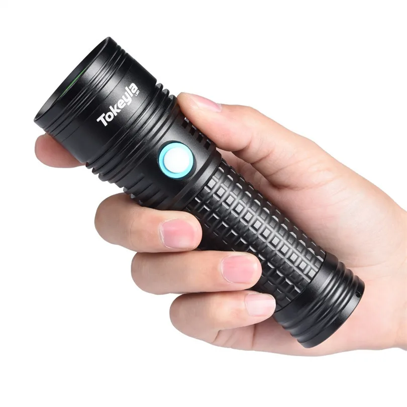 XML-L2 Torch Led Light Outdoor USB LED Flashlight Torch Bright Led Torch Light Lamp Flashlight Battery 18650 Zaklamp 35DC703