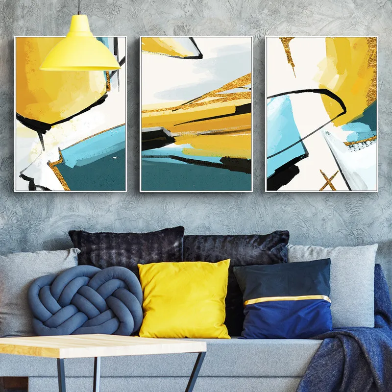 

RuoGuan Nordic Poster Abstract graffiti Home Decoration Posters And Prints Canvas Painting Wall Pictures for Living Room SH-850