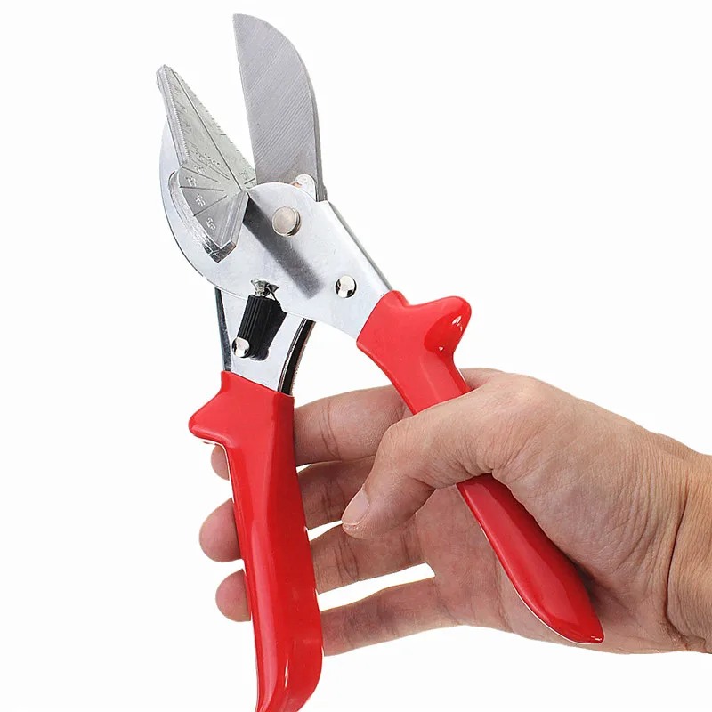 

45-135 Deg Multi Angle Mitre Scissor Automatic Trunking Cutting Mitre Trim Cutter Wire Duct Cutter for PVC PE Plastic Pipe