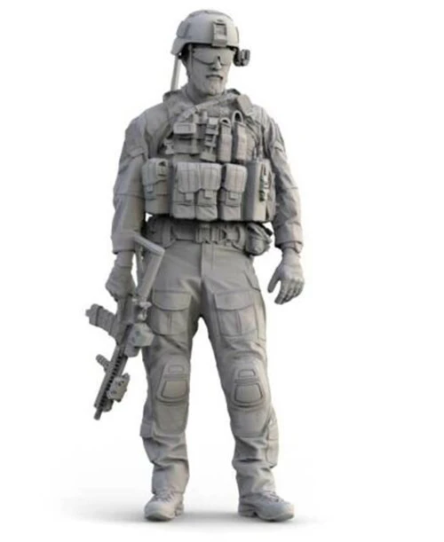 1//16 Resin Figure Model Kit Army Special Forces Soldier unpainted unassembled