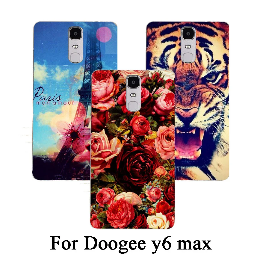 

High Quality Painting Case Back Cover Phone Case for DOOGEE Y6 MAX 6.5 inch Smartphone case for DOOGEE Y6 MAX back cover