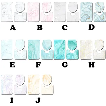 

Toilet Seat Cover Non-Slip Bath Mat Bathroom Kitchen Carpet Doormats Decor Soft Cushion Warm Toilet Cover Bath Mat T7#