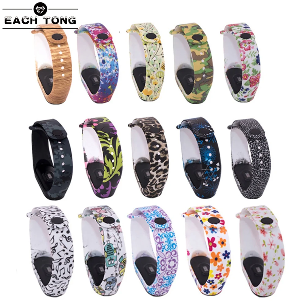 

Colorful Miband 3 Strap Mi band 3 Accessories Replacement Silicone Varied Wrist Strap for Xiaomi Mi 3 Smart Bracelets
