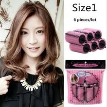 Косметика пены бигуди парикмахерские Губка пены волосы бигуди ролика бигуди Magic мягкой губкой бигуди ролл придерживаться ролика