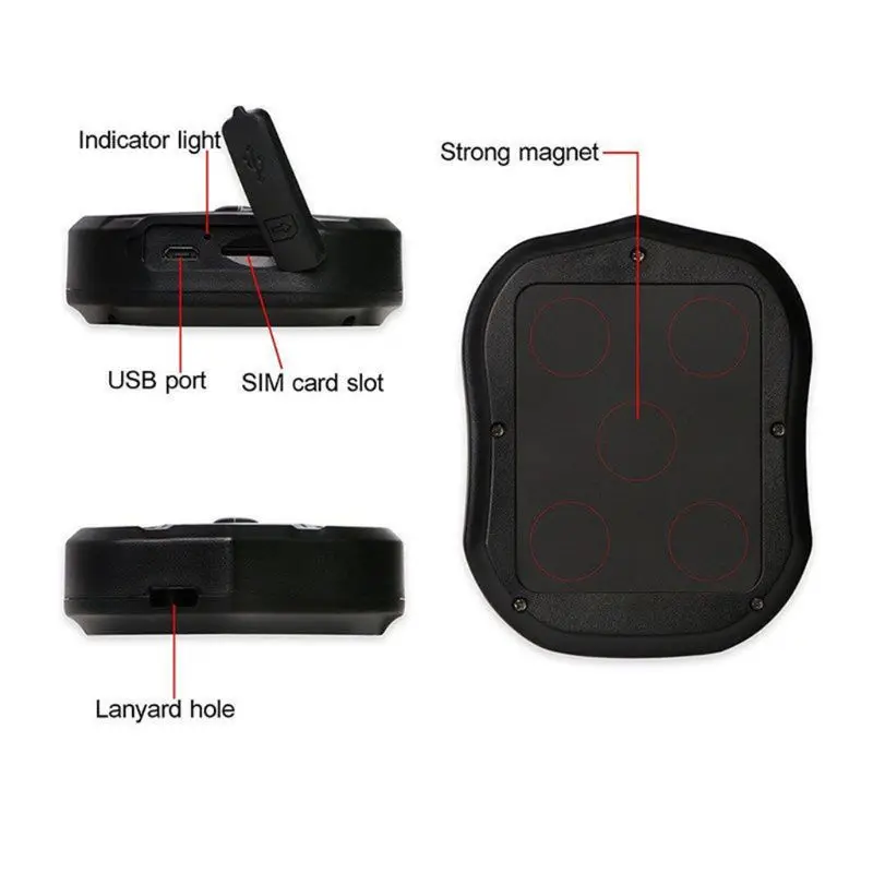  Neue TK905 Wasserdichte Auto GPS Tracker Fahrzeug Magnet GPS Locator Echtzeit Tracking Locator Geo-