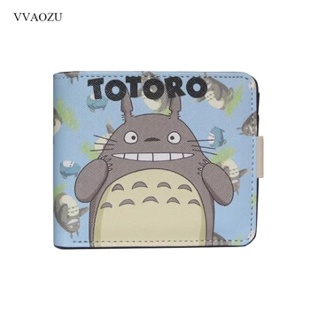 

Fashion Anime Women Men Totoro Cosplay Short Wallets Billfold Cartoon Card Holder Purse for Students Free Shipping