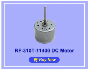 LUPULLEY RF-310T-11400 двигатель постоянного тока DC3V-6V 5,9 В 6400 об/мин 310 Микро Мотор 10 мм/22 мм длинный вал для солнечных четырехколесных приводов, маленькие игрушки