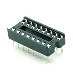 ic socket dip 16 pin