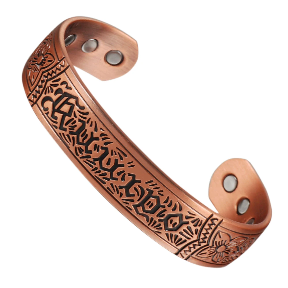 

women pure bio magnetic copper bangle