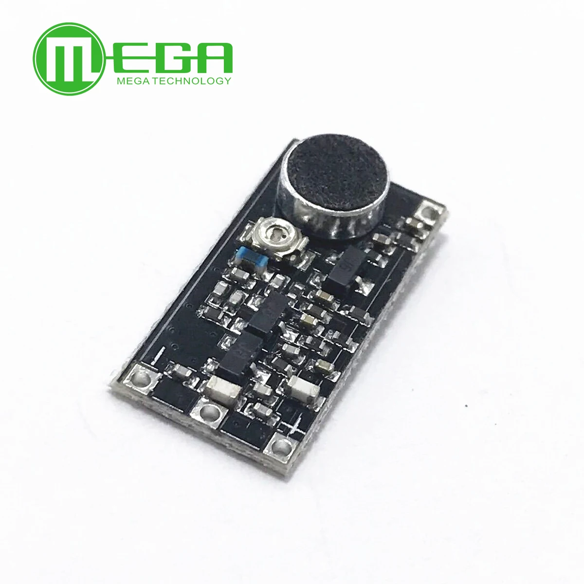 

88-115MHz FM Wireless Microphone Surveillance Transmitter Module Board For Arduino Adjustable Capacitor DC 2V 9V 9mA Voltage