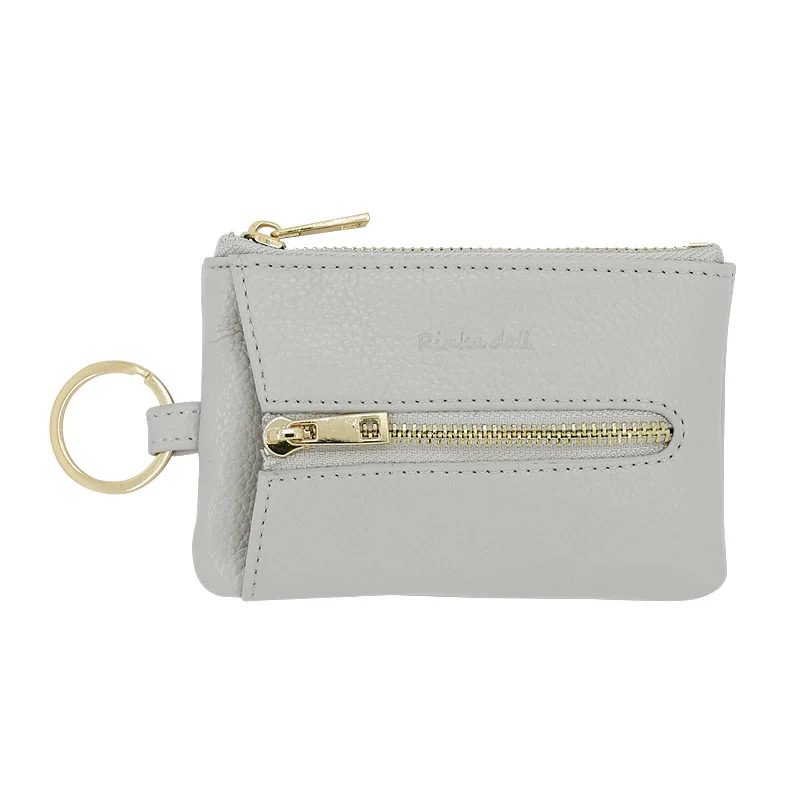 

Women Key Wallet Ultra-thin Coin Bag Change Purses Coin Wallet Key Bag 5 Colors Ladies Card Holders Pouch Mini Zipper Purse