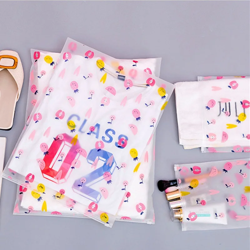 Multifunction Transparent Portable Travel Accessories Travel Luggage Storage For Clothes And Underwear Packing Organizer Set