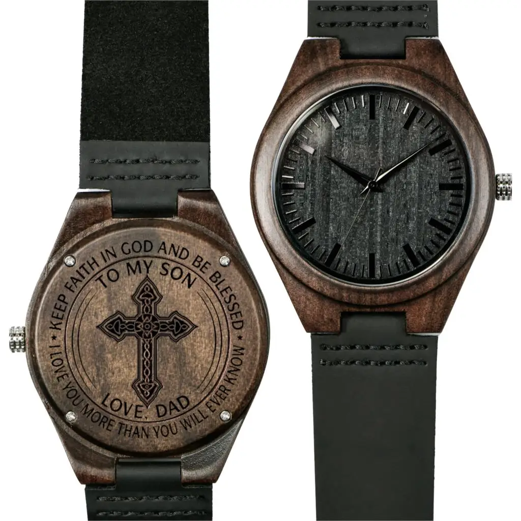 Гравировка на дереве часы персонализированные кварцевые часы для мужчин люксовый бренд подарок отца юбилей подарок для мужчин и женщин erkek kol saati