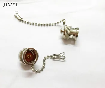 

50pcs Dust Cap Protection Cover Pin with chain for BNC Female Jack RF Connector