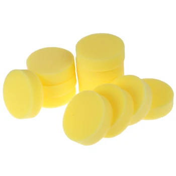 

12Pcs/Lot Car Polishing Waxing Sponge Wax Purifying Vehicle Foam Clean Pad Tool Cleaning Tool Parts Wholesale