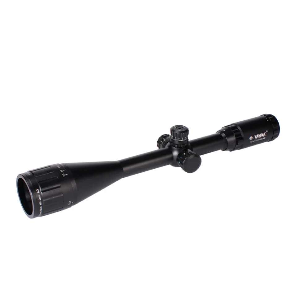 

6-24x50 Tactical Hunting Scope Optics Airsoft Riflescope Weapon Scope For Sniper AR15 Gun Sights
