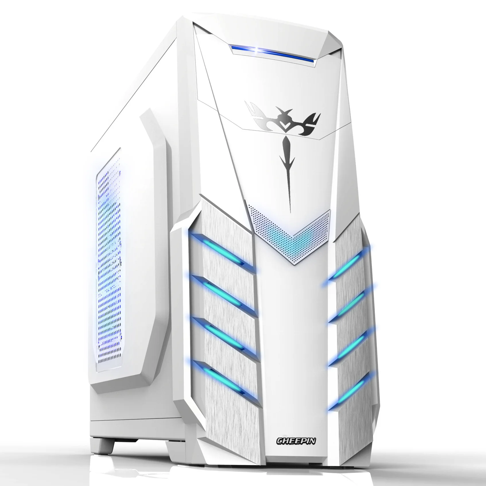 Tank case main computer desktop computer mainframe desktop computer