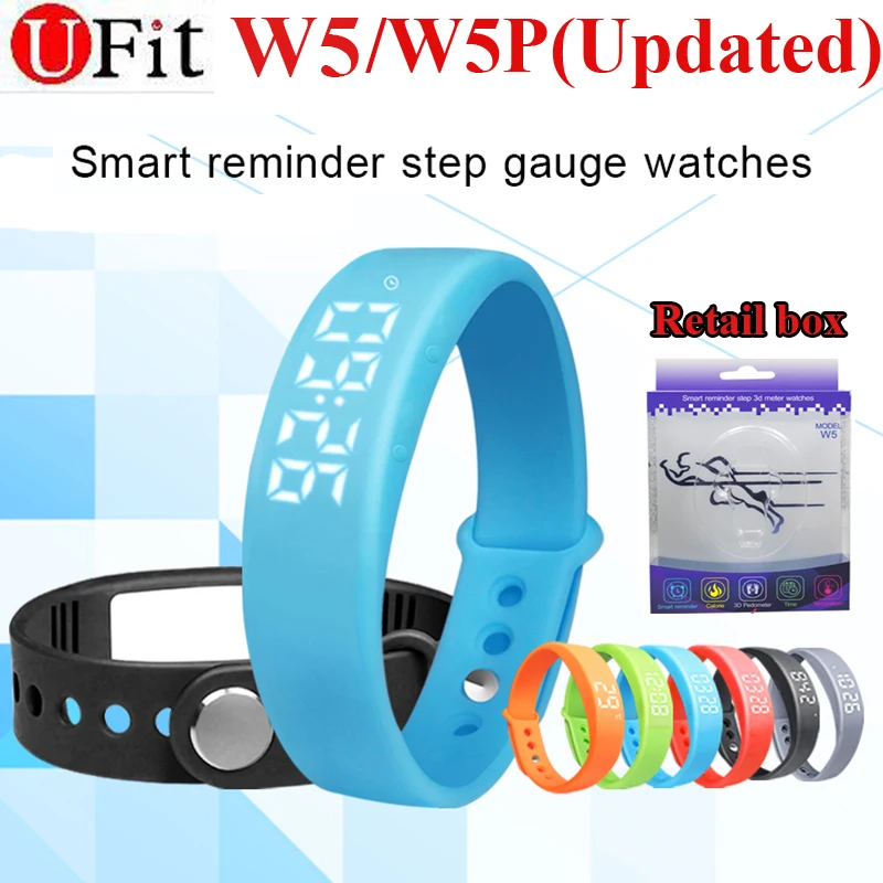 Box Activity Tracker Intelligent Band W5P font b Smart b font Bracelet Wristband Support Pedometer Sleep