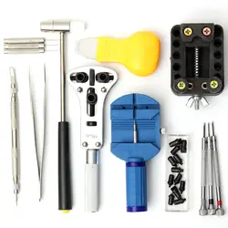 14 шт. Professional Watch Repair Tool Set Дело открывалка для отвертка для снятия крепежа Пинцет Высокое качество Fix инструменты с коробкой