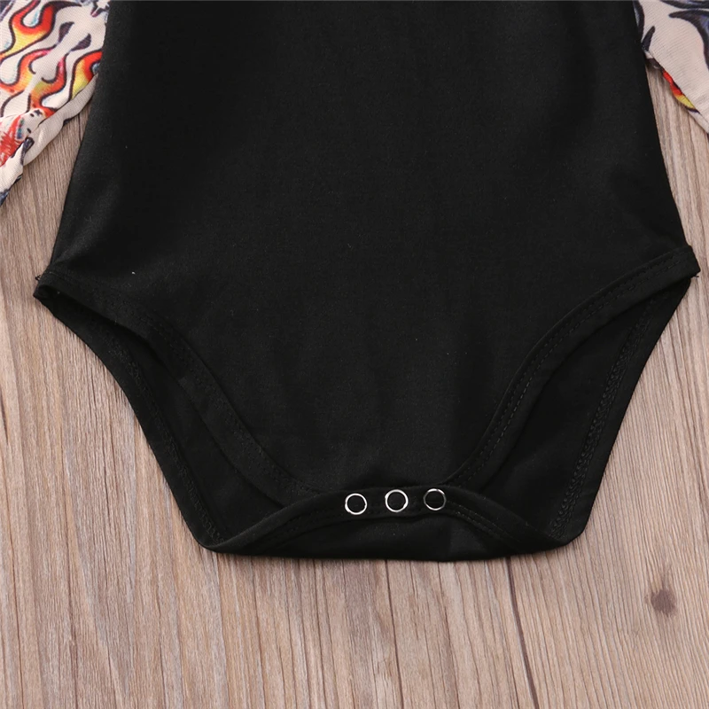 Детское хлопковое боди с длинным рукавом принтом|baby boy style|baby newborn outfitsnewborn baby jumpsuits