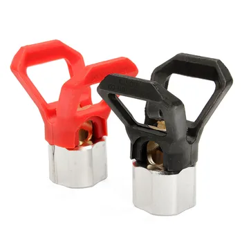

1Pc Airless Paint Contractor Flat Tip Sprayer Accessories Domestic Nozzle Universal Copper Seat Suitable For Wagner Titan