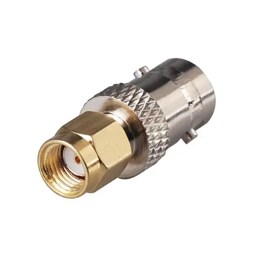 

2PCS BNC Female to RP-SMA Male (Female Pin) RF Coaxial Adapter Connector