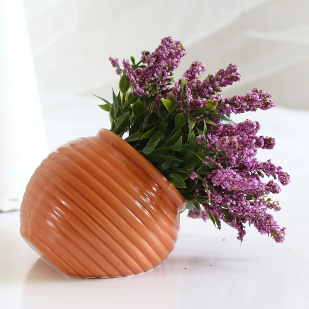 Romantic Provence decoration lavender flower Plastic artificial flowers grain decorative Simulation of aquatic plants With Pot