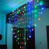 LAIMAIK 2m 124 Led curtain String Garland Romantic Fairy Light Garden Party christmas lights outdoor Wedding Decoration for Home ► Photo 2/6