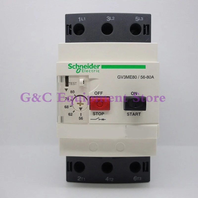 1PC Cheap Not Original Motor Protect Circuit Breaker GV3 ME80 56 80A Switch GV3ME80motor