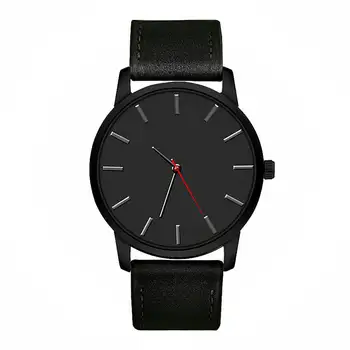 

Reloj 2018 Fashion Large Dial Military Quartz Men Watch Leather Sport watches High Quality Clock Wristwatch Relogio Masculino T4
