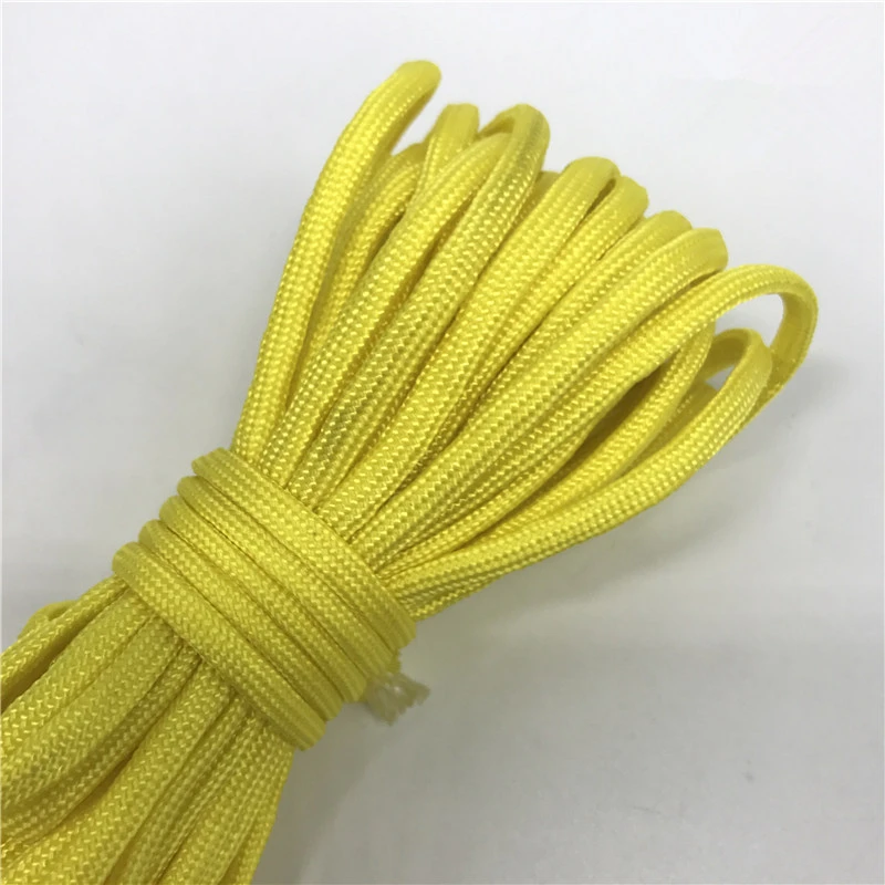 5yards 4mm Paracord 550 Parachute Cord Lanyard Rope Mil Spec Type III 7 Strand DIY Bracelet Accessories 