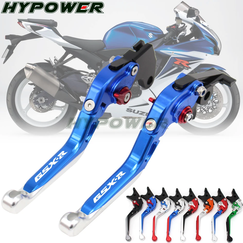 Motorcycle Adjustable Folding Brake Clutch Levers For SUZUKI GSXR600 2006-2010 Motorcycle Adjustable Folding Brake Clutch Levers For SUZUKI GSXR600 2006-2010
